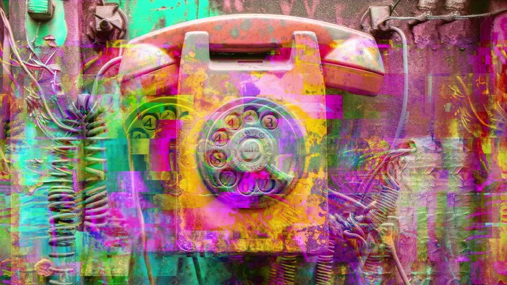 AI retro rotary telephones