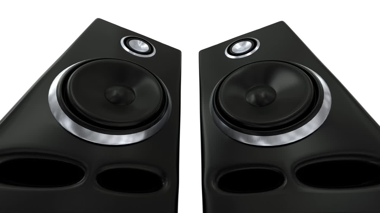 alto-falantes música vibrante sub cone batidas baixo clube alto-falante som boom box 4k