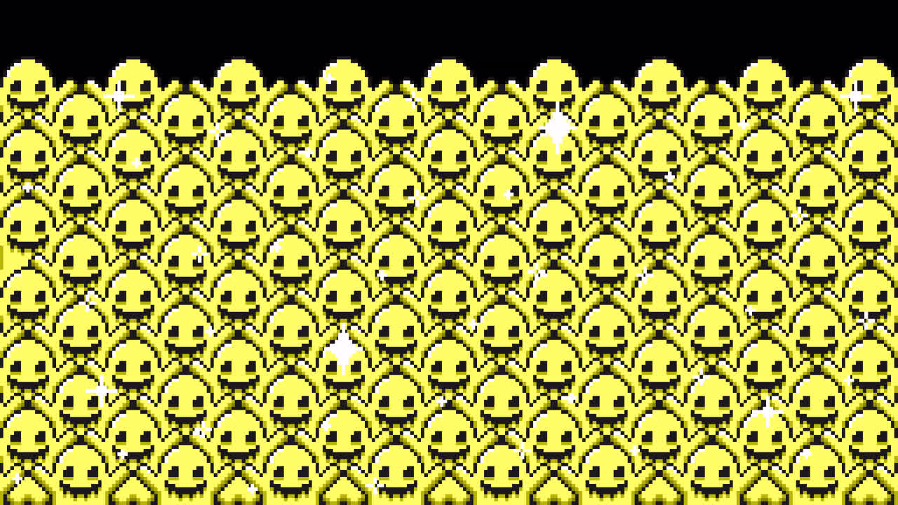 Pixel Halloween ghost Transitions. 1080p - 30 fps - Alpha Channel (5)