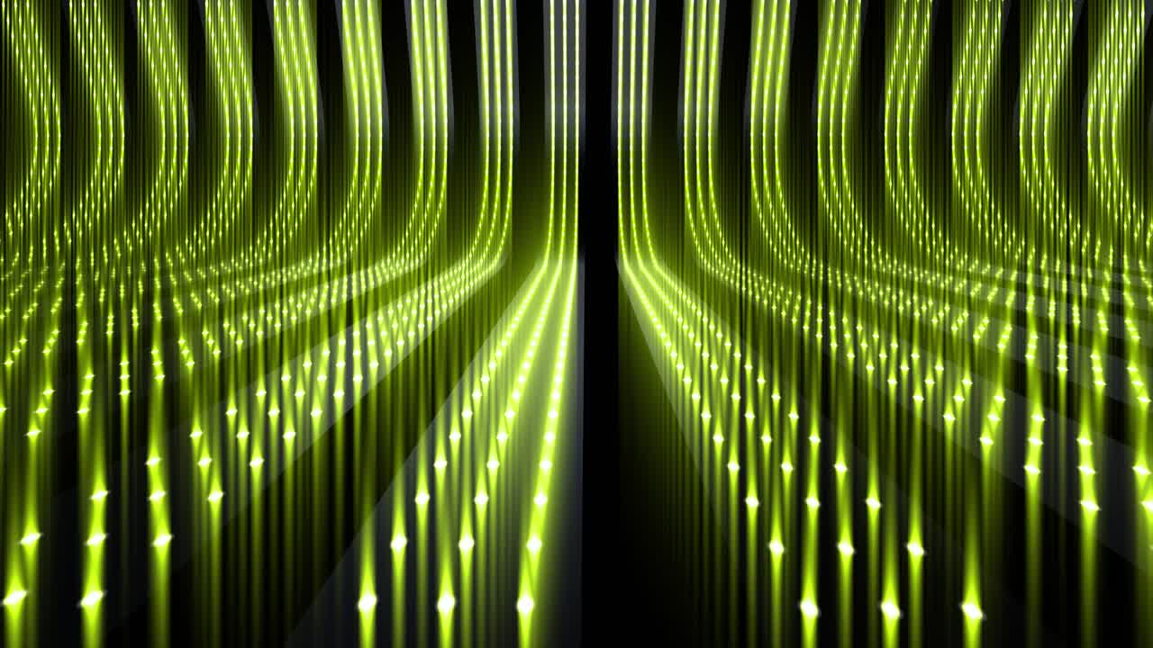 túnel de luz brillante abstracto