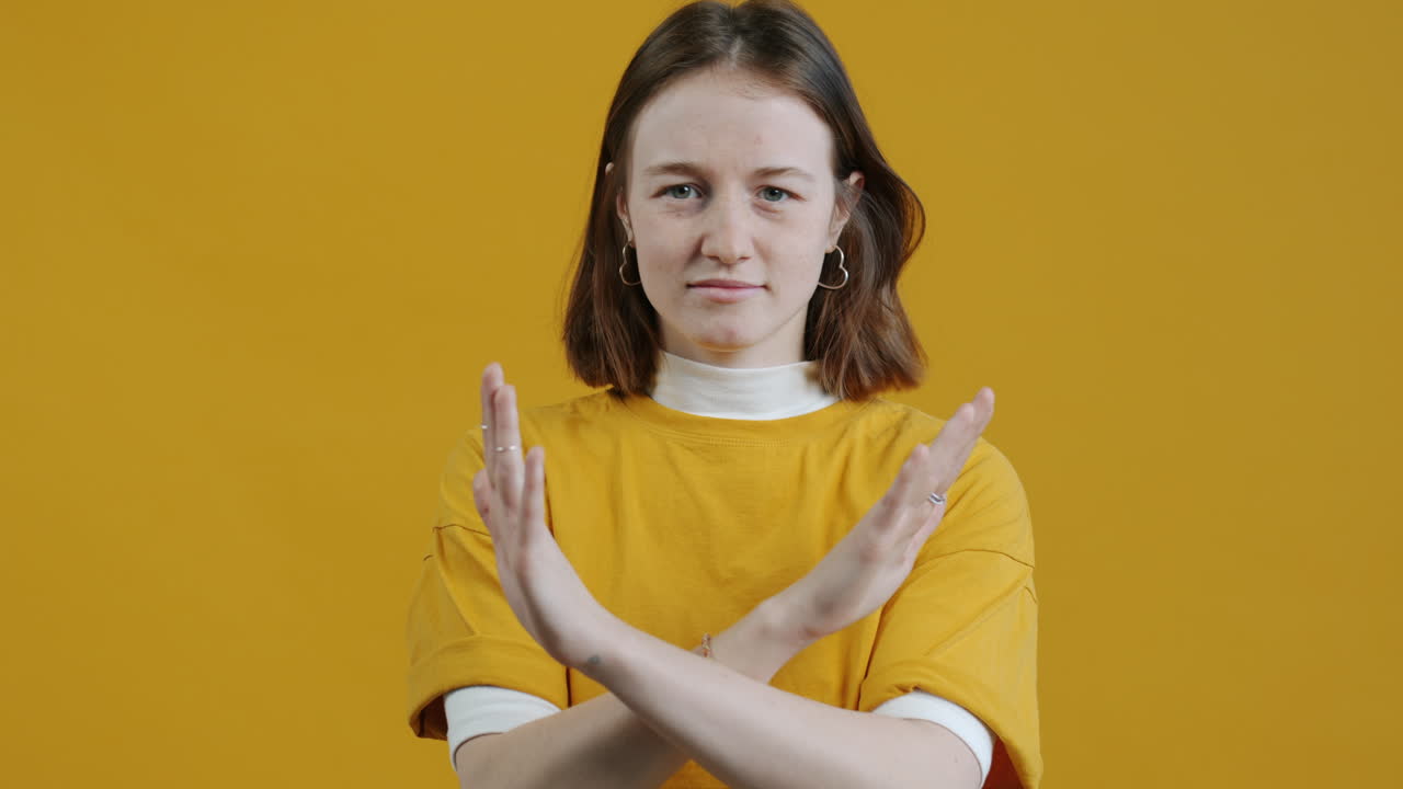 Woman with arms crossed