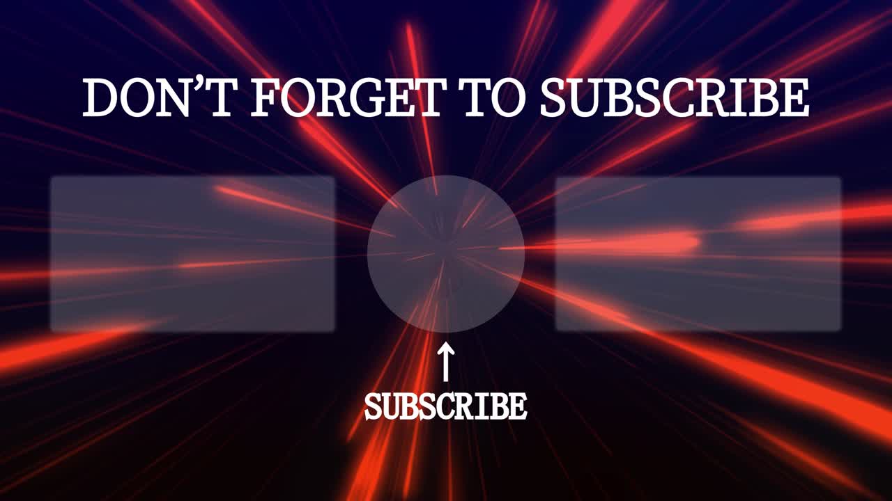 gráficos de movimiento de la pantalla de finalización de la tarjeta de extremo de ray warp