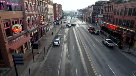 nashville tennessee skyline downtown aerial