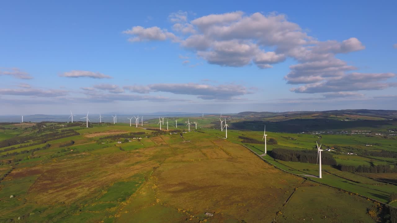 Wind farm - 4K Cinematic Drone Footage 25_02