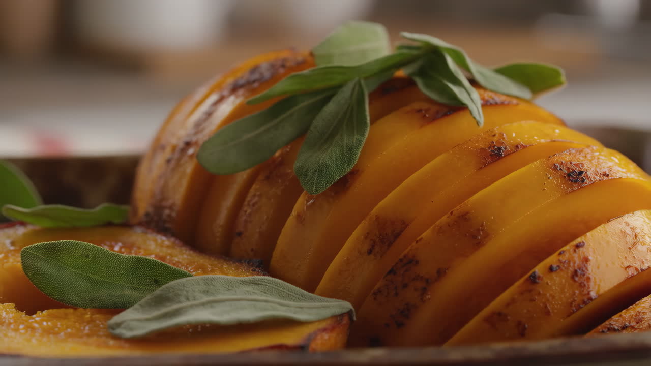 Roasted Butternut Squash with Sage
