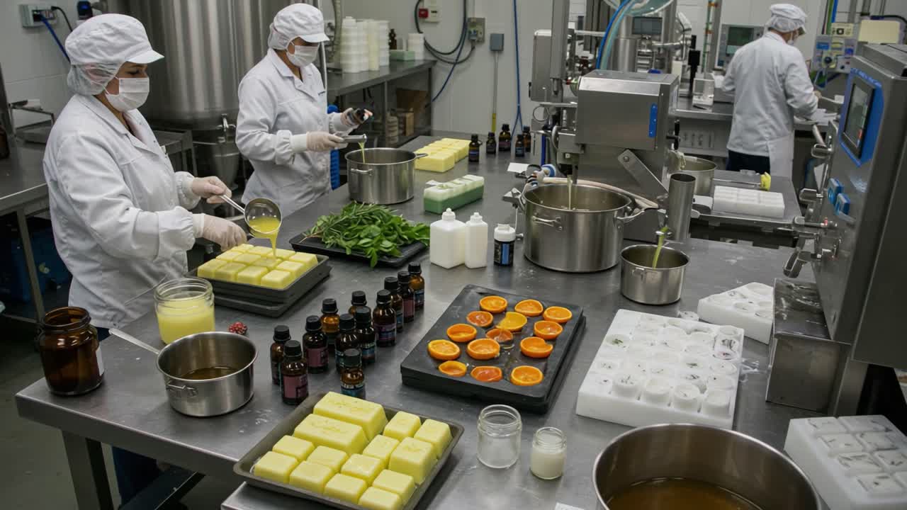 Manufacturing Natural Products: A Behind-the-Scenes Look at the Production of Herbal Extracts, Soaps, and Essential Oils in a Lab Environment