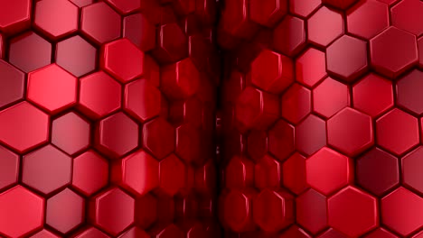 el fondo de los hexágonos