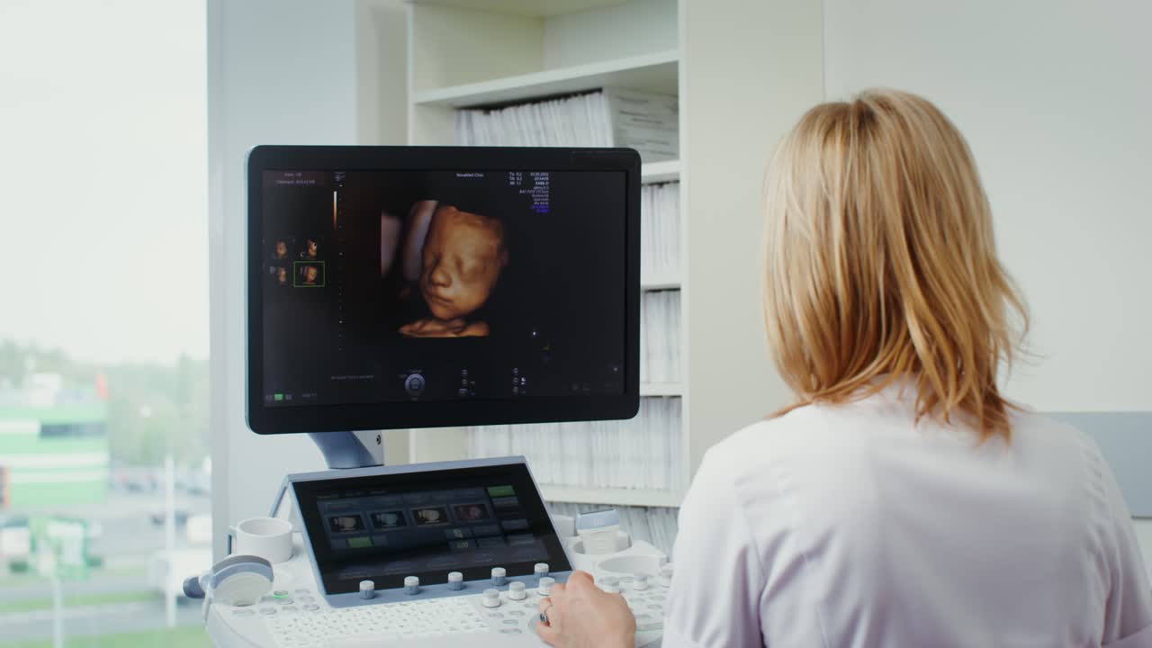 3D Ultrasound Scan of Fetus