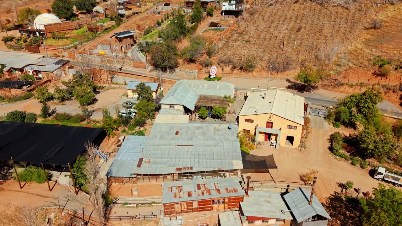 Historic Primer Pisquera at Fundo Los Nichos in Elqui Valley, pioneering Chilean distillation