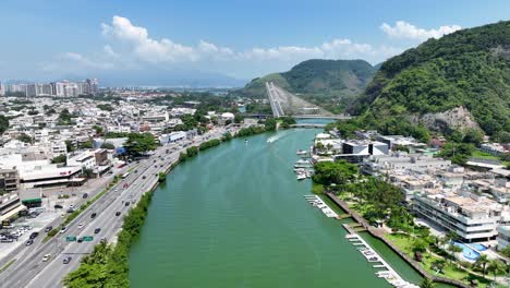 lago tijuca en barra da tijuca en río de janeiro brasil