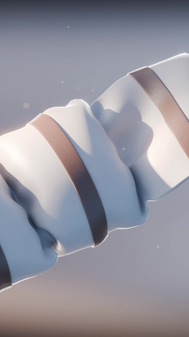 추상적인 흐르는 직물