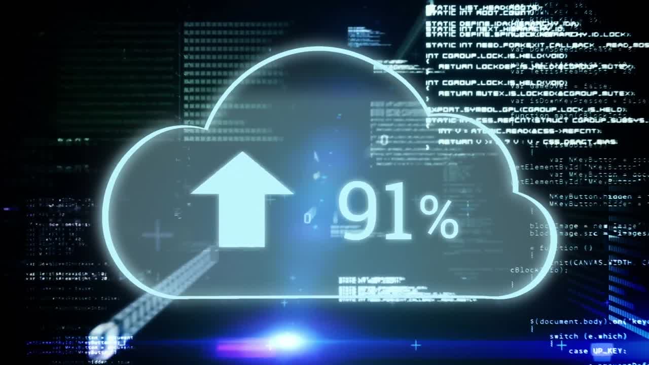 cargar nubes de progreso y códigos