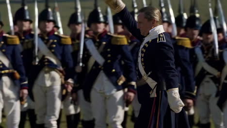 historical military parade
