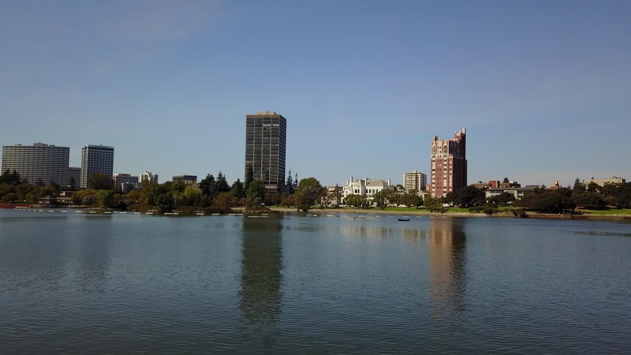 레이크 메리트 오클랜드 캘리포니아 비행