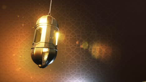 background of ramadan lantern, 3d rendering