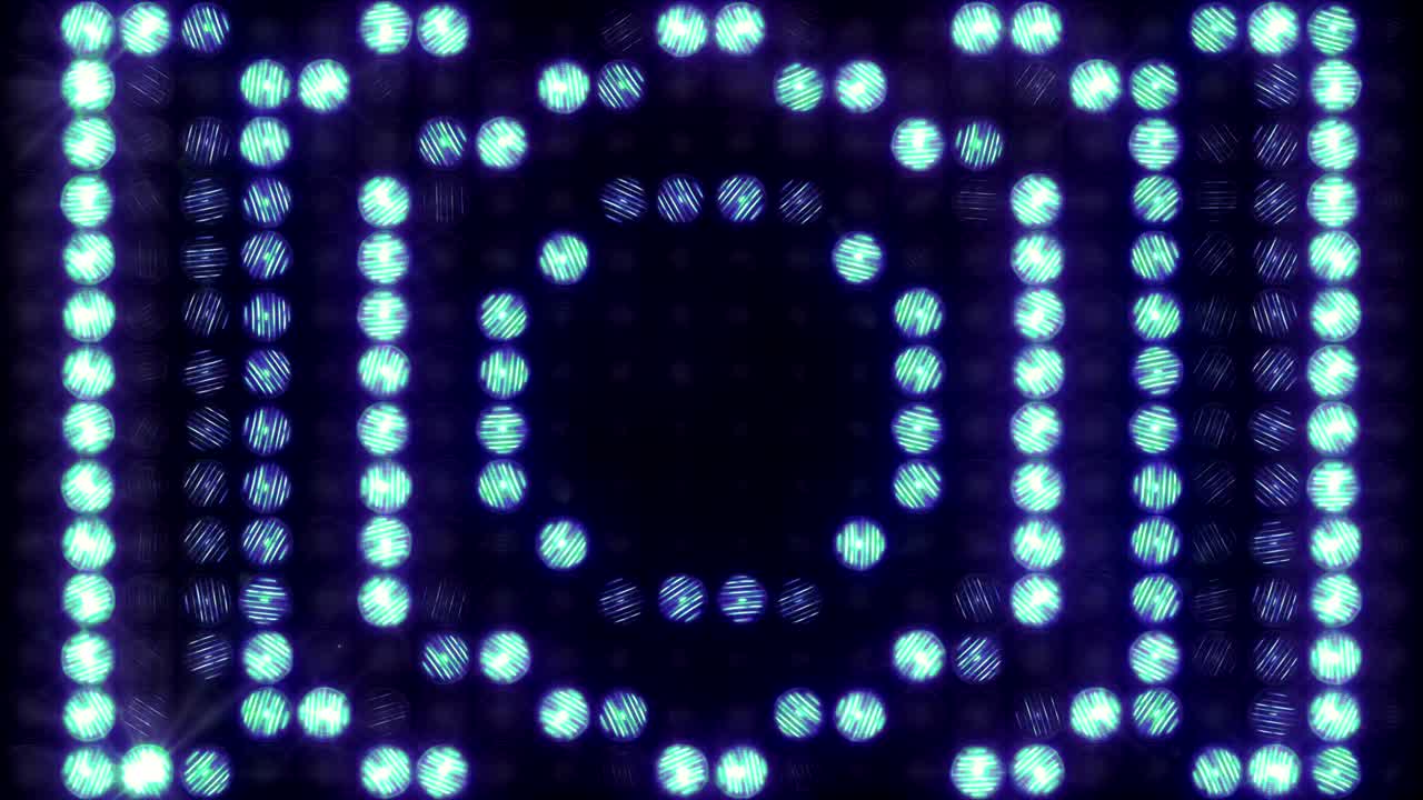 Un lampeggio a motivi del muro di luce, in loop