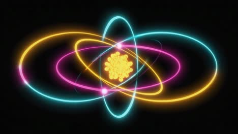 atom model visualization