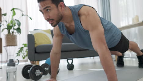 hombre haciendo ejercicio para el entrenamiento físico
