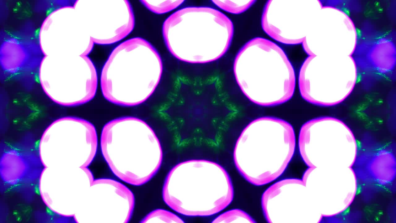 Novoroční abstrakce kaleidoskop.