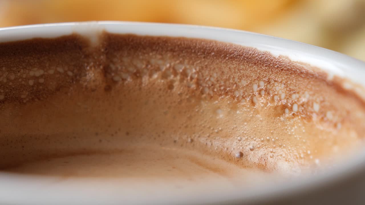 primer plano de una taza de café