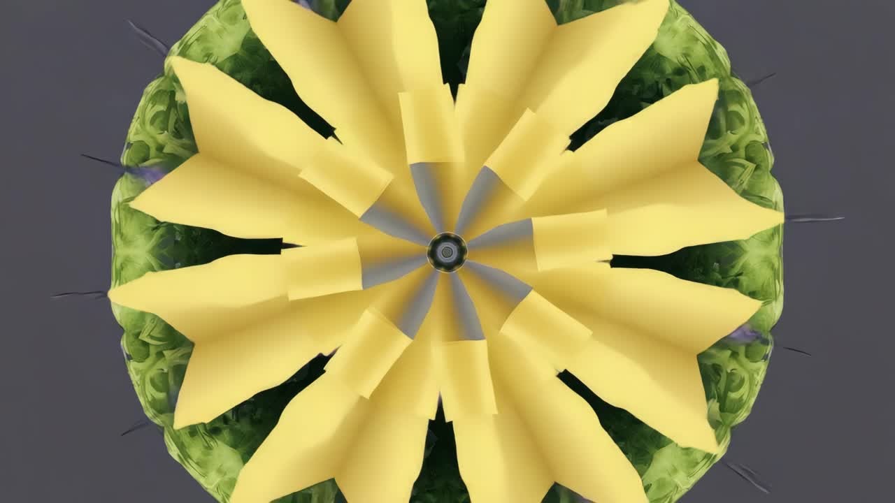 patrón de kaleidoscopio abstracto