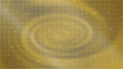 shiny gold glitter halftone dotted background