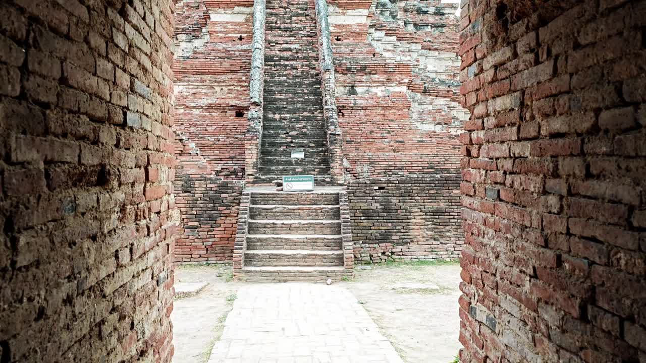 Revelation of Wat Chaiwatthanaram temple in Ayutthaya, Thailand