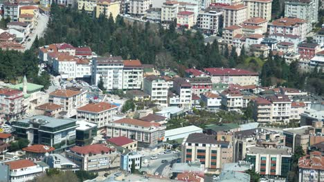 aerial view of a city