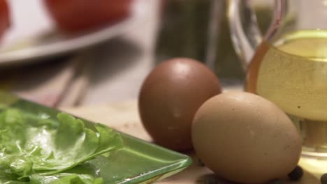 fresh salad ingredients