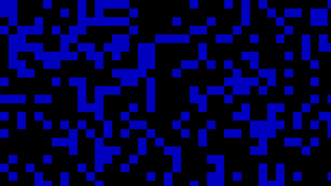 colores secuenciados señal de ruido digital