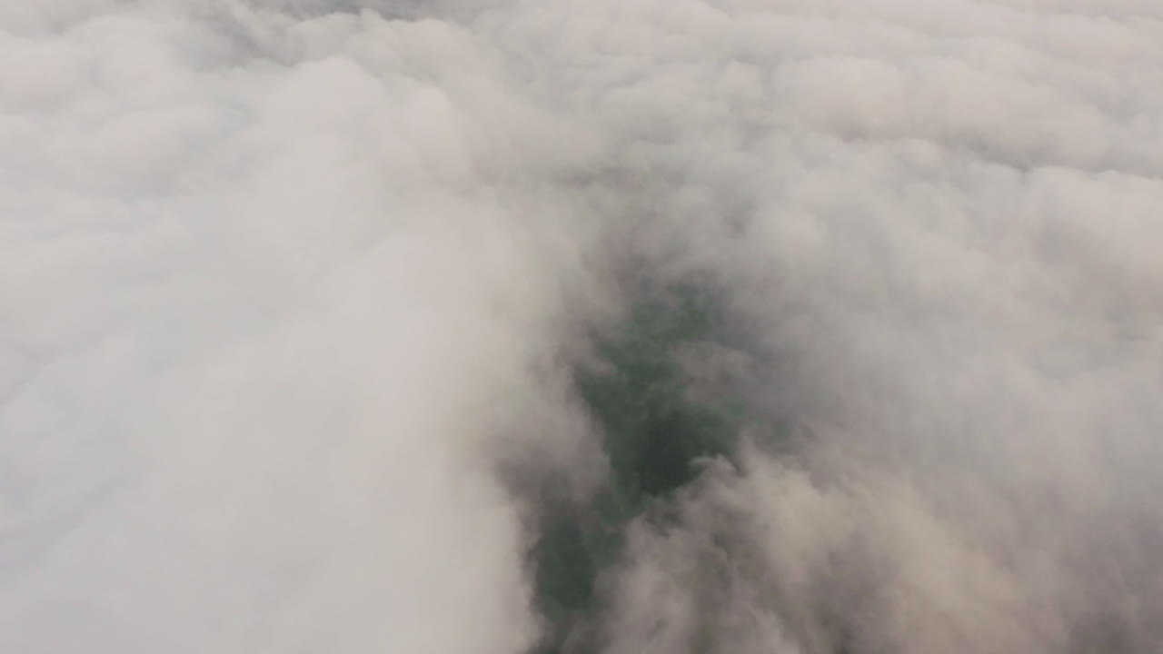 paisaje de nubes visto desde arriba