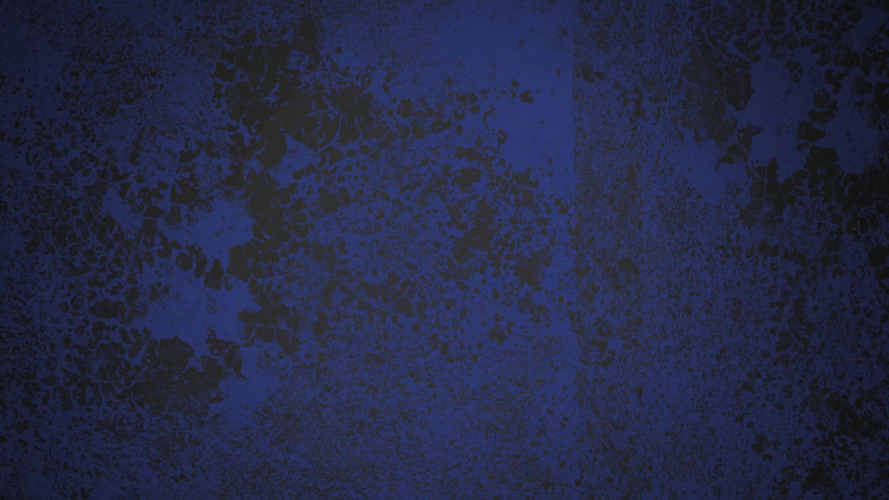 Animation of grunge texture pattern in seamless pattern against copy space on blue background