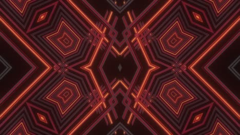 patrón geométrico de neón abstracto