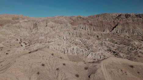 flying over the painted hills fault line