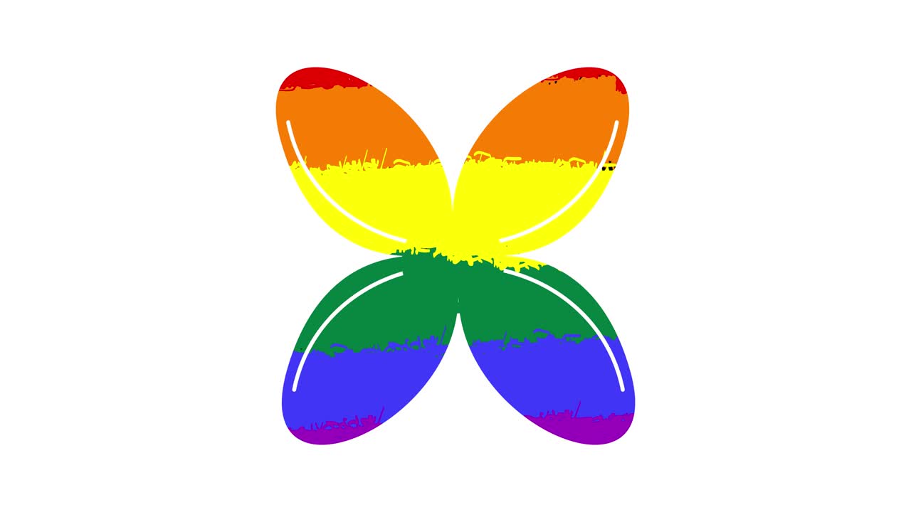 무지개 회전 프로펠러