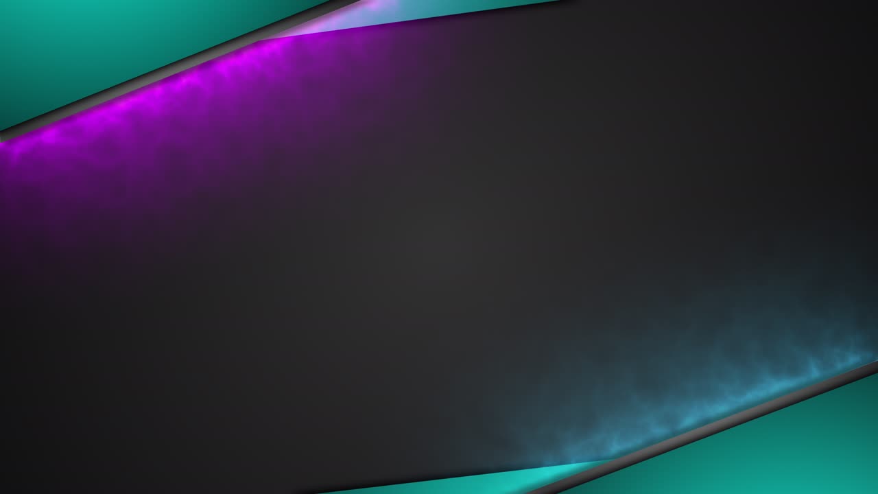 colorido neón brillante marco de luz ardiente movimiento de bucle de movimiento para fondo abstracto