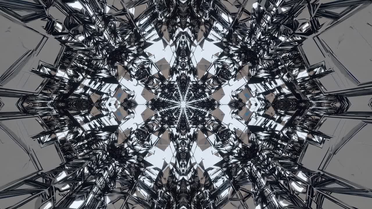 patrón metálico geométrico abstracto