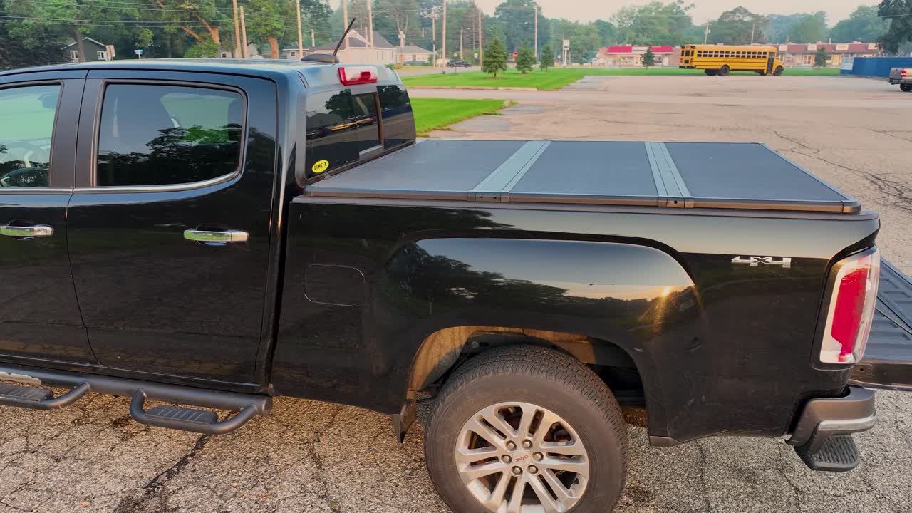 픽업 트럭 에 착륙