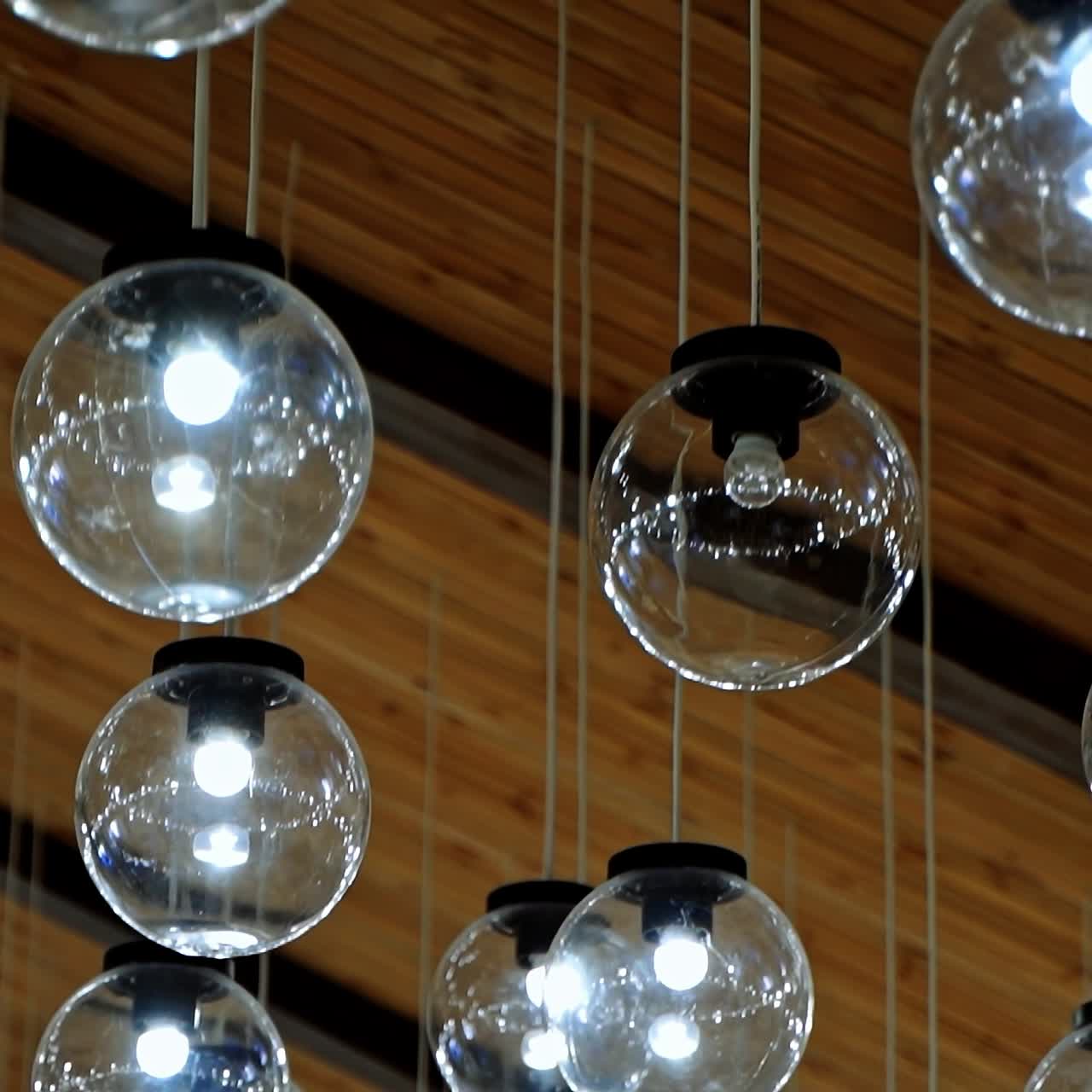 Modern lamps hanging