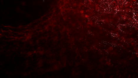partículas de polvo abstracto luz bokeh títulos de movimiento bucle de fondo cinematográfico