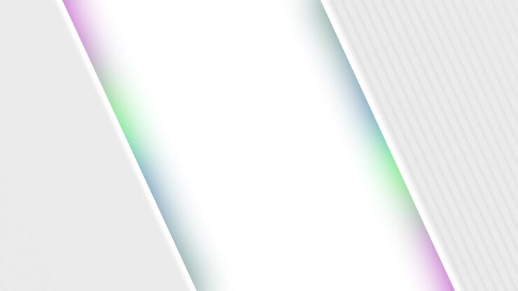 RGB gradient frame on white background