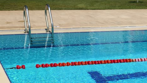 Grab-bars-ladder-in-the-swimming-pool