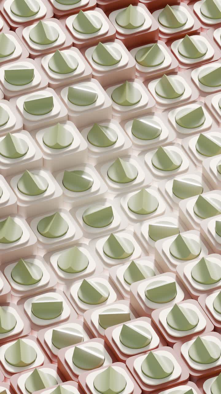 patrón geométrico 3d abstracto