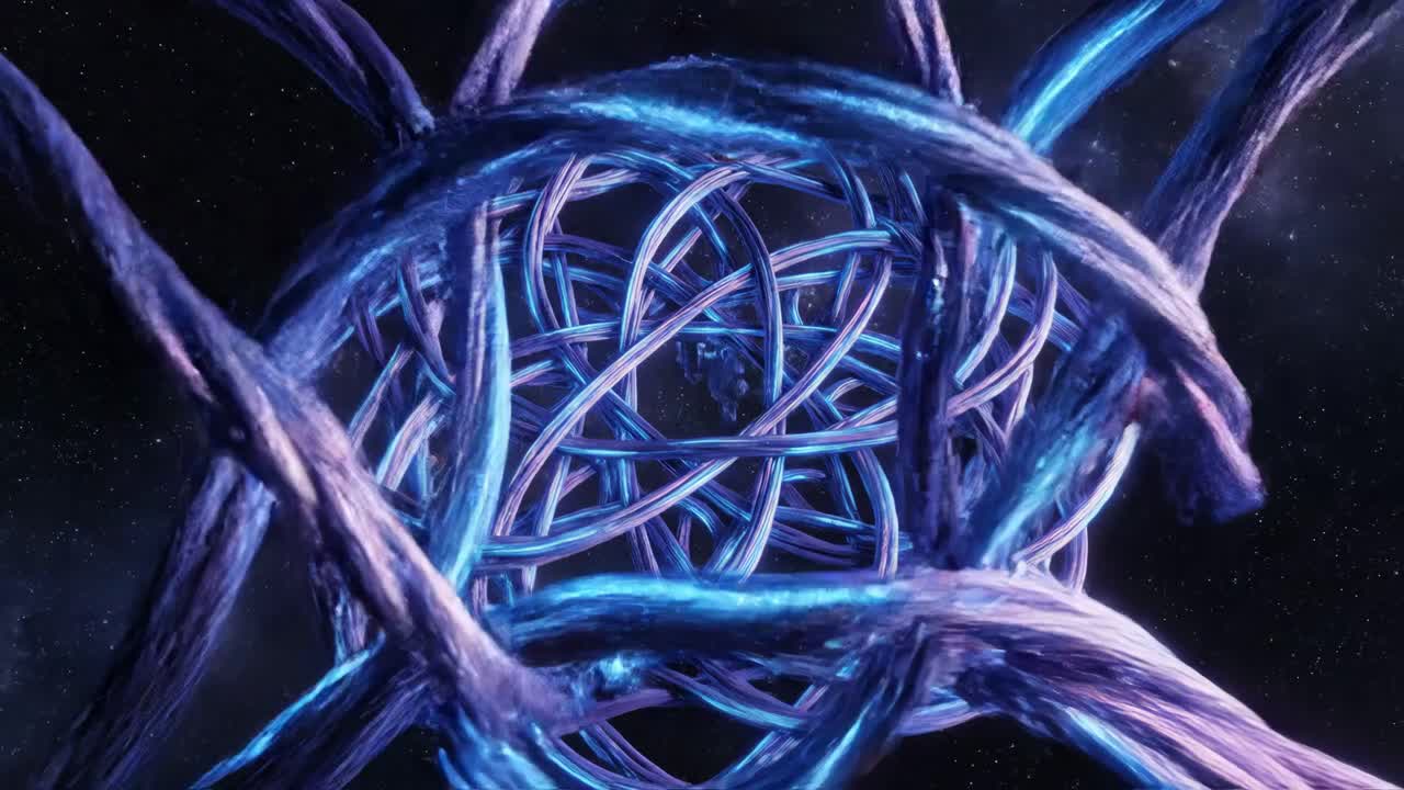 Abstract Cosmic Knot