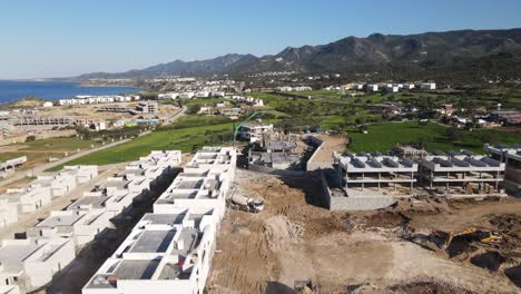 construction at girne seaside