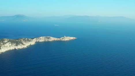 Lighthouse-of-Cape-Lefkada-Aerial-Close-Up