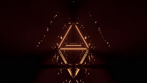 Creative-abstract-background,-dynamic-pattern,-gold-triangle-