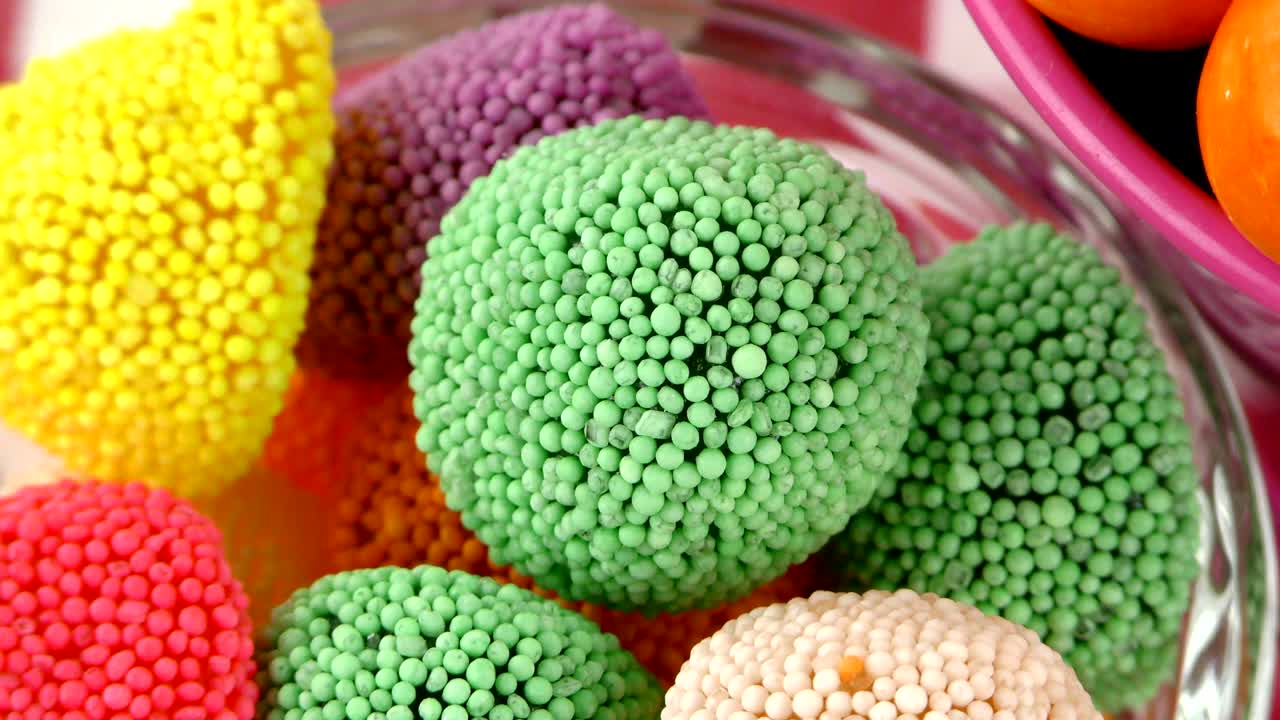 caramelo dulce gelatina y delicioso postre de azúcar