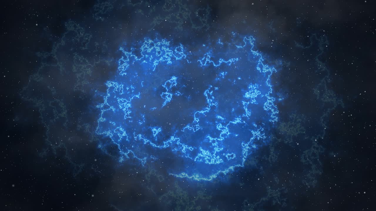 Universe planets nebula cloud background moving traveling through star fields in space milky way