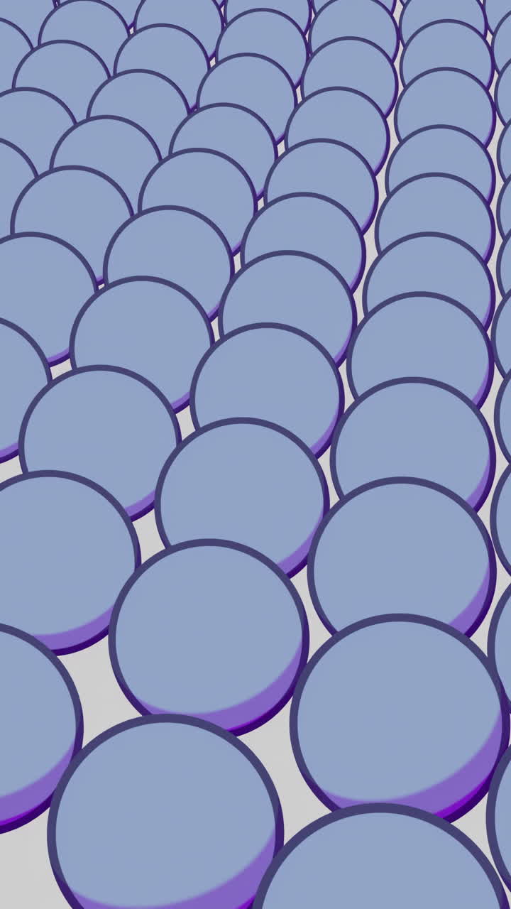 patrón abstracto de formas ovaladas
